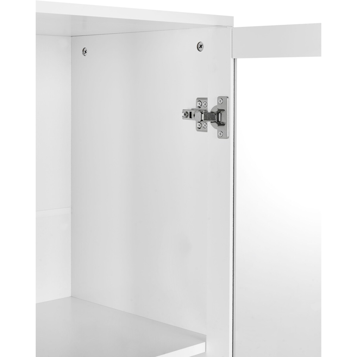 Witryna MILORA 80 cm Biały