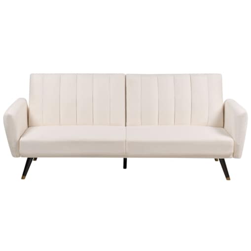 Sofa rozkładana jasnobeżowa VIMMERBY