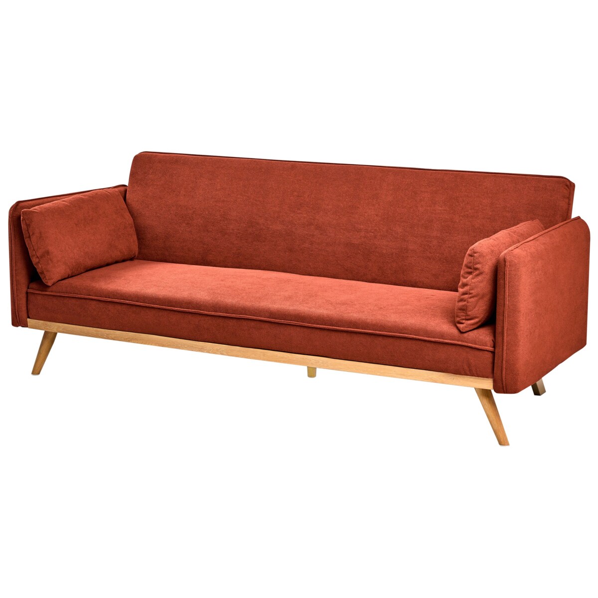 Sofa rozkładana ASAA Czerwony