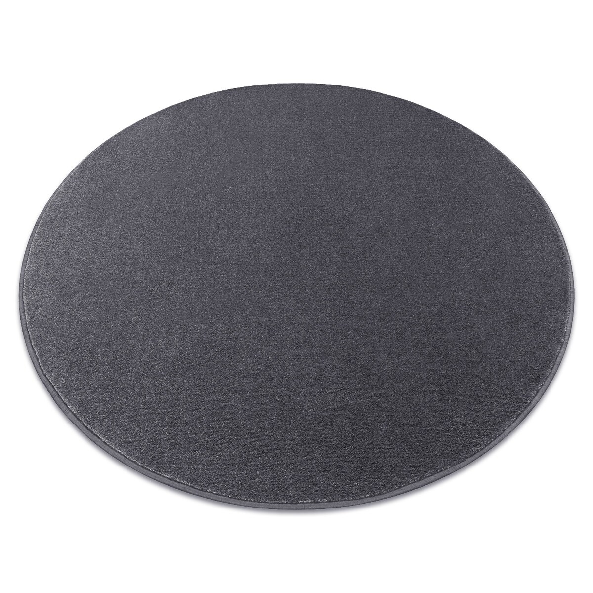 Dywan koło SEDUCTION antracyt 99 miękka, koło 100 cm