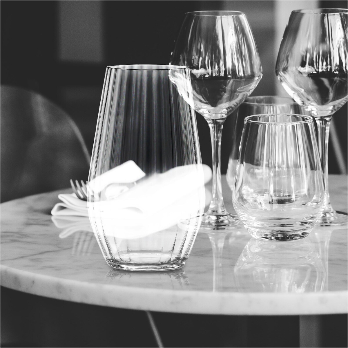 4X Szklanki Kryształowe Do Koktajli Napojów Drinków Prezent 580 Ml Komplet Zestaw Szklanek