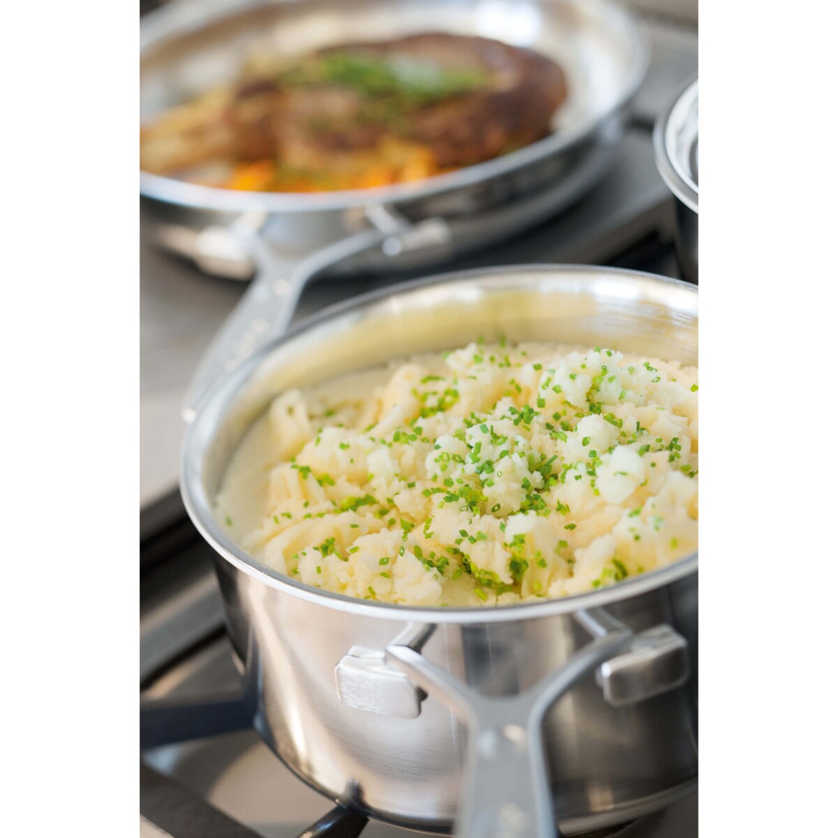 Rondelek stalowy z pokrywką Demeyere Industry 5 - 3 ltr