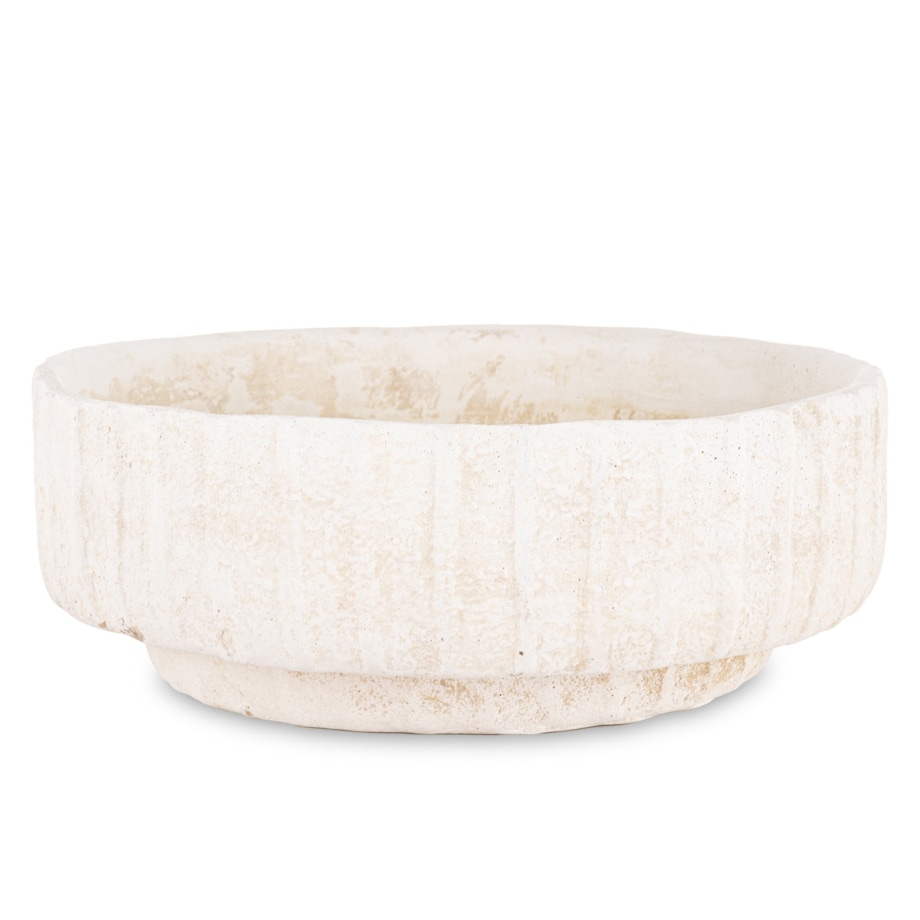 Osłonka cementowa 10,5x27,5x27,5 cm TORINA płaska, beżowa