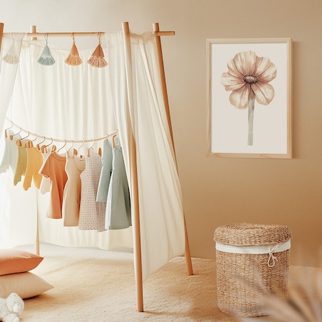 Plakat dla dzieci Kwiat 3 40x50