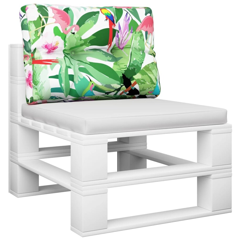 vidaXL Poduszka na paletę, wielokolorowa, 60x40x12 cm, tkanina