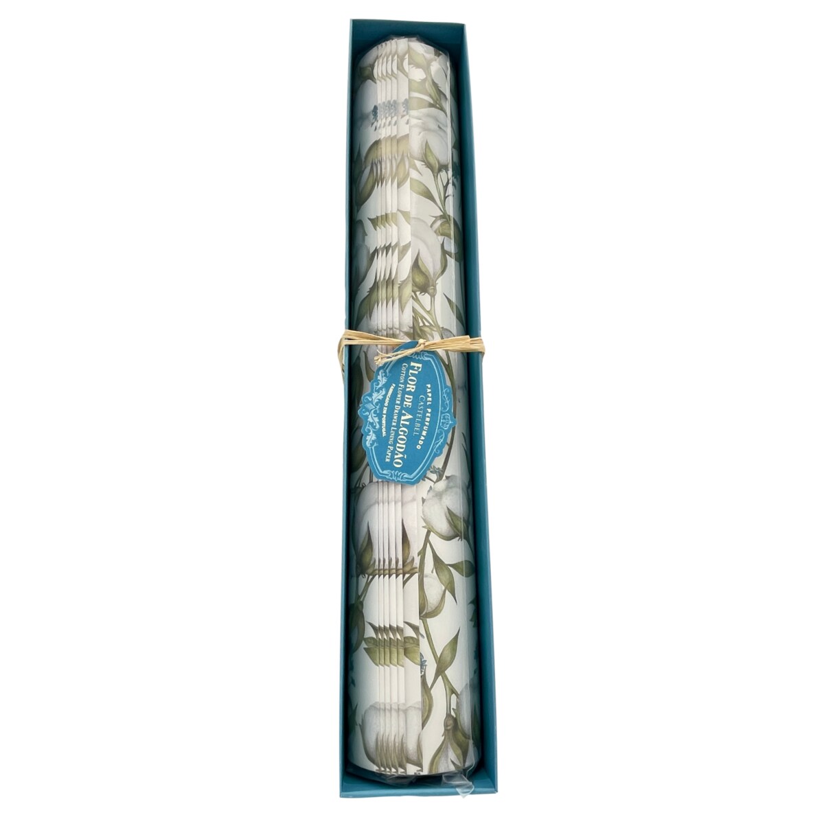 Ozdobny papier zapachowy Castelbel kwiat bawełny