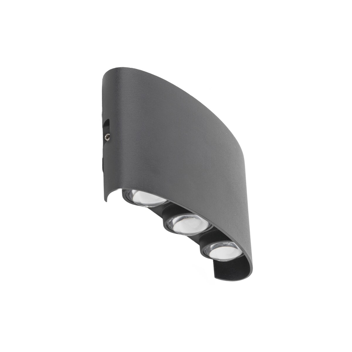 Kinkiet zewnętrzny LED 6W ARROW grafitowy IP54 TK Lighting 18085 natynkowa lampa ścienna 3000K 480 lm