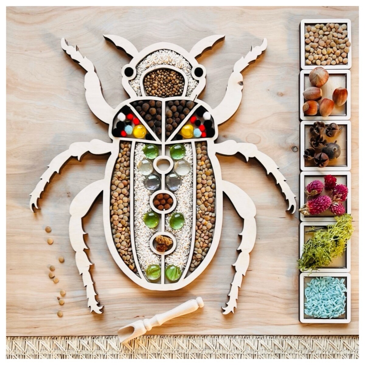 Wysypywanka sensoryczna SKARABEUSZ