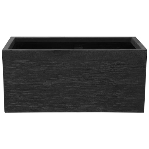 Doniczka czarna prostokątna 80 x 37 x 38 cm MYRA