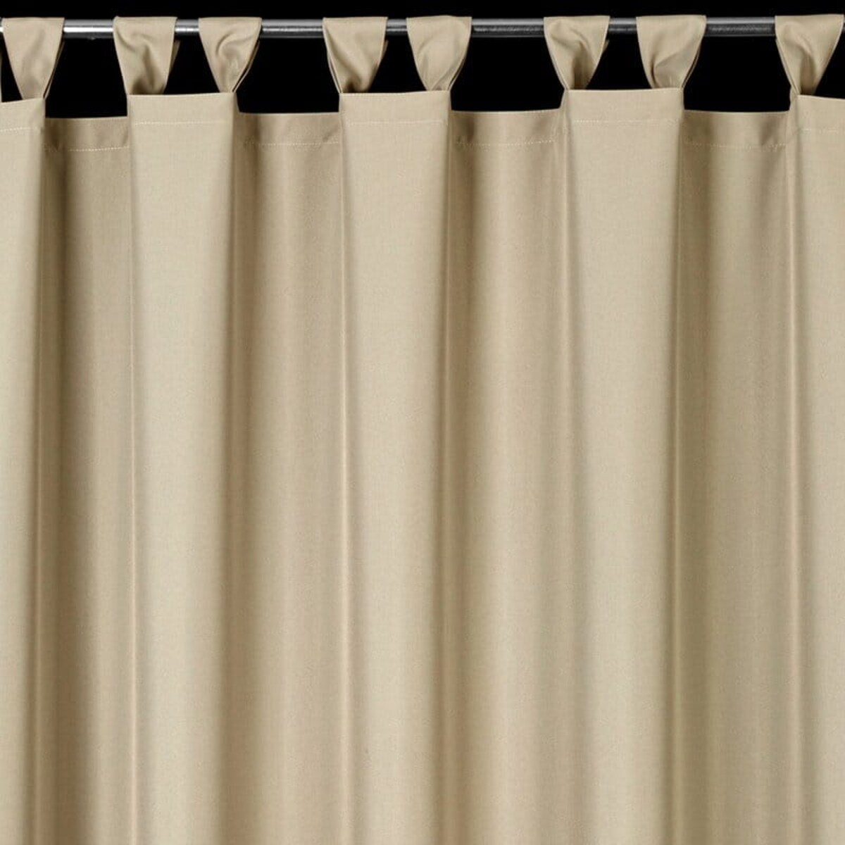 Zasłona Ogrodowa Wodoodporna Zewnętrzna Tarasowa Taras 155 x 200 Beżowa