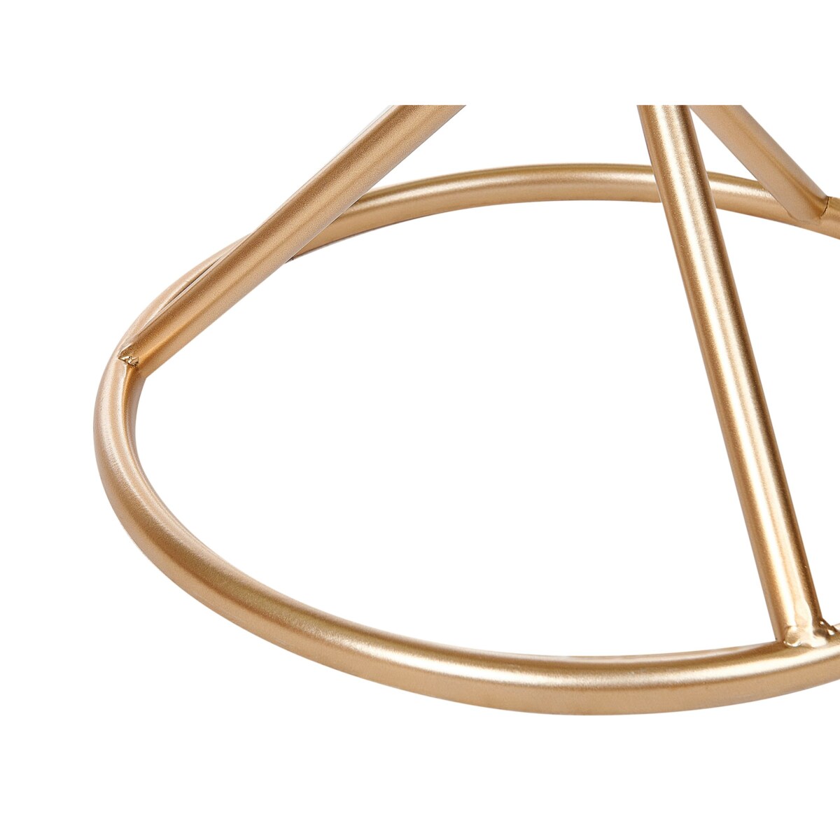 Stołek boucle szary PRESHO