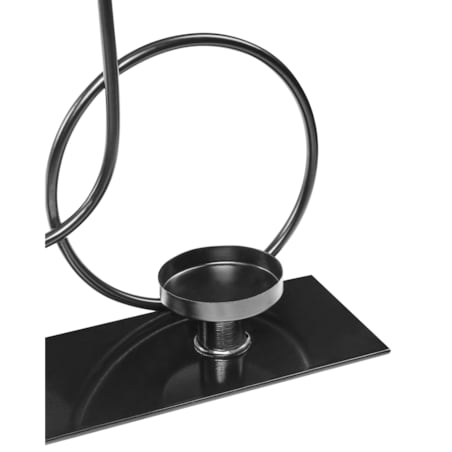 Świecznik COBH Metal 30 cm Czarny