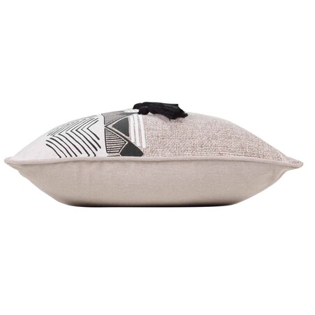 Poduszka dekoracyjna z frędzlami KENYA, bawełniana, 45 x 45 cm