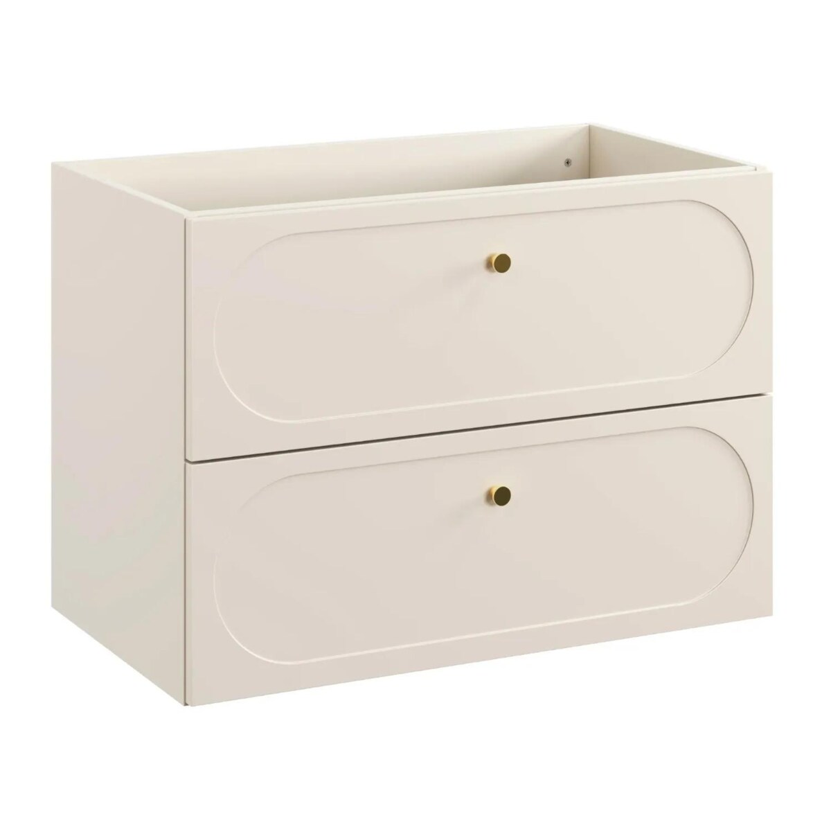 Szafka pod umywalkę DONNA SAND 2S 80cm beż piaskowy