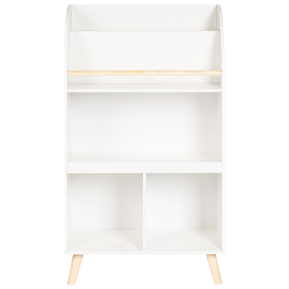 Regał 3 półki MDF Biały LILOET