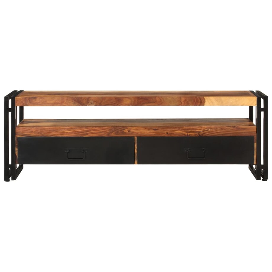 vidaXL Szafka pod TV, 120 x 30 x 40 cm, lite drewno akacjowe
