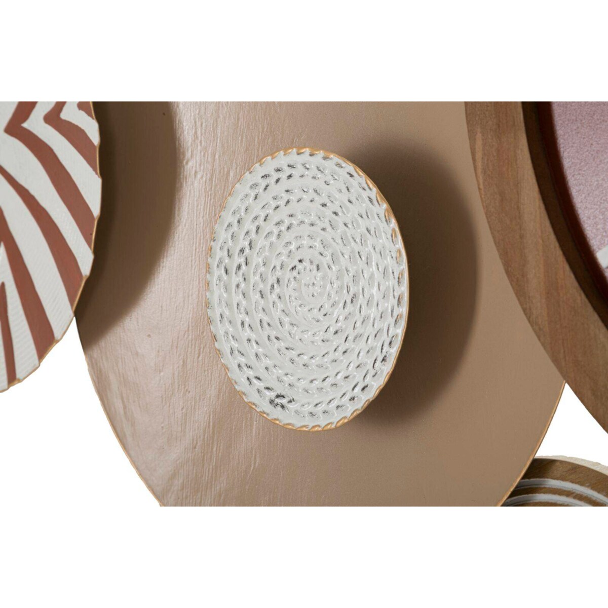 Dekoracja ścienna z zegarem, 127 cm