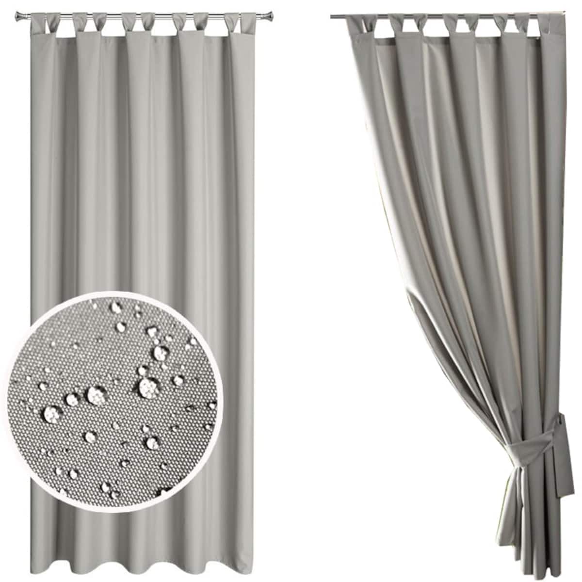 Zasłona 155 x 260 Wodoodporna Jednolita do Ogrodu na Taras Garden 06A