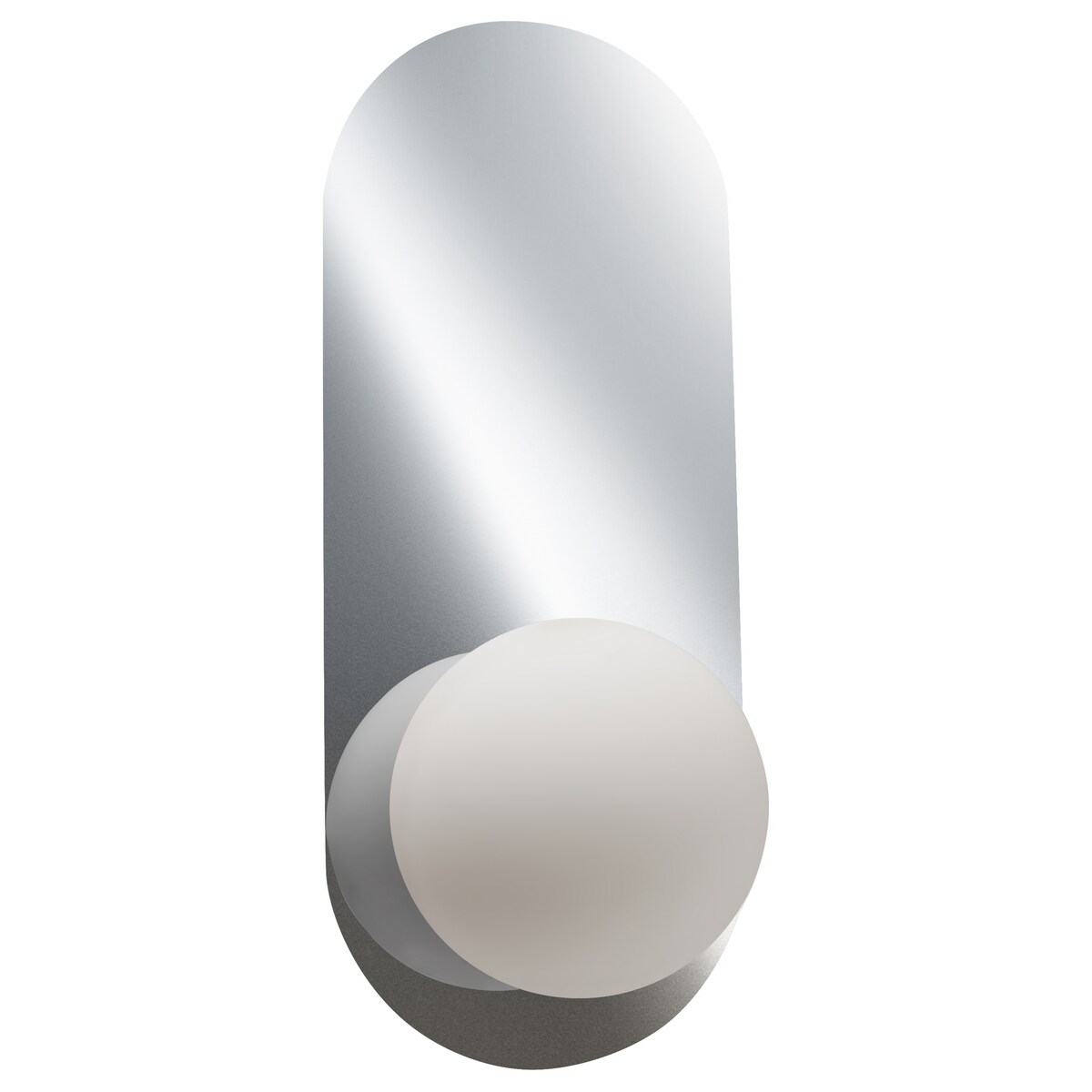 Zestaw 2 lamp ściennych LEISI Srebrny