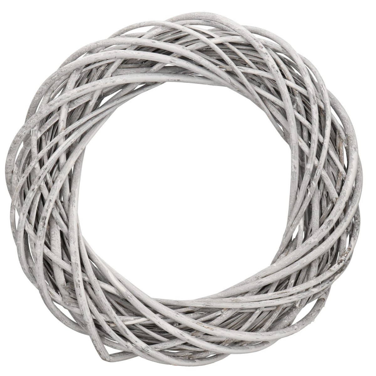 Wianek Wiklinowy Szary 30 Cm Wiklina Gruby