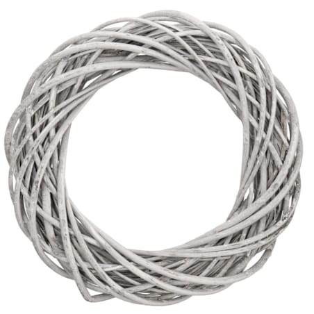 Wianek Wiklinowy Szary 30 Cm Wiklina Gruby