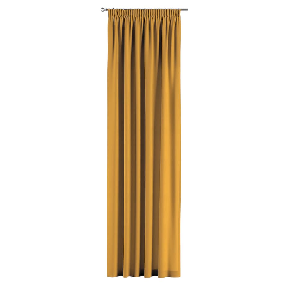 Zasłona na taśmie marszczącej 1 szt. 130x245 miodowy