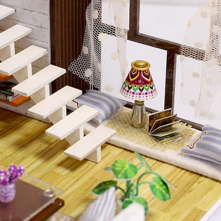 Miniaturowy domek - Nowoczesny domek Zuzi