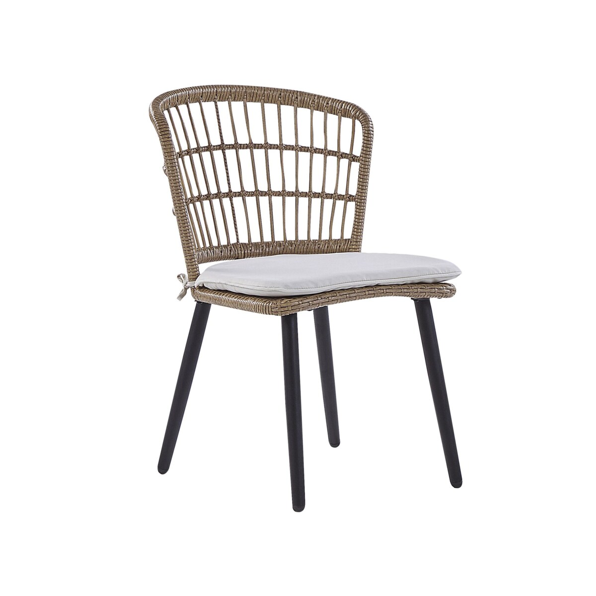 Zestaw ogrodowy dla 6 osób ALIANO II z poduszkami Technorattan Beżowy