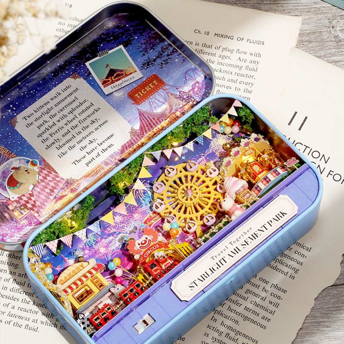 Miniaturowy domek DIY - Wesołe miasteczko