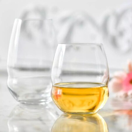 Szklanki i nel Krosno 6 x 500 ml Napoje Drinków Koktajle Zwężane Nowoczesne