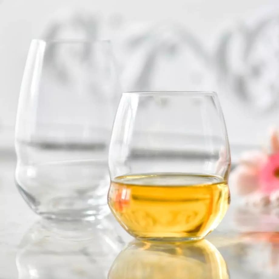 Szklanki i nel Krosno 6 x 500 ml Napoje Drinków Koktajle Zwężane Nowoczesne