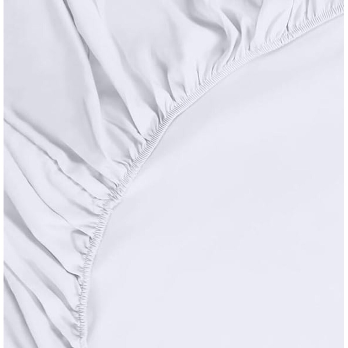 Prześcieradło hotelowe bawełniane 200x220 cm z tkaniny PREMIUM BIAŁE NA GUMCE