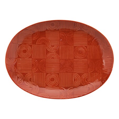 Półmisek Arc, terracotta, 41 x 30 cm