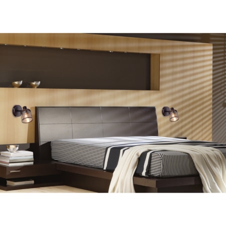 LAMPA KINKIET CANABERA KAWOWE ZŁOTO 1X40W E14 KLOSZ BURSZTYNOWY