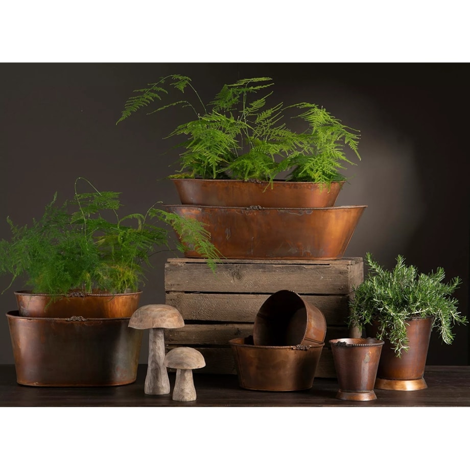 FIGURKA GRZYBEK STYL BOHO drewniana naturalna wys. 12cm