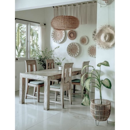 DONICA KOSZ RATTANOWA SZARA LAURA L