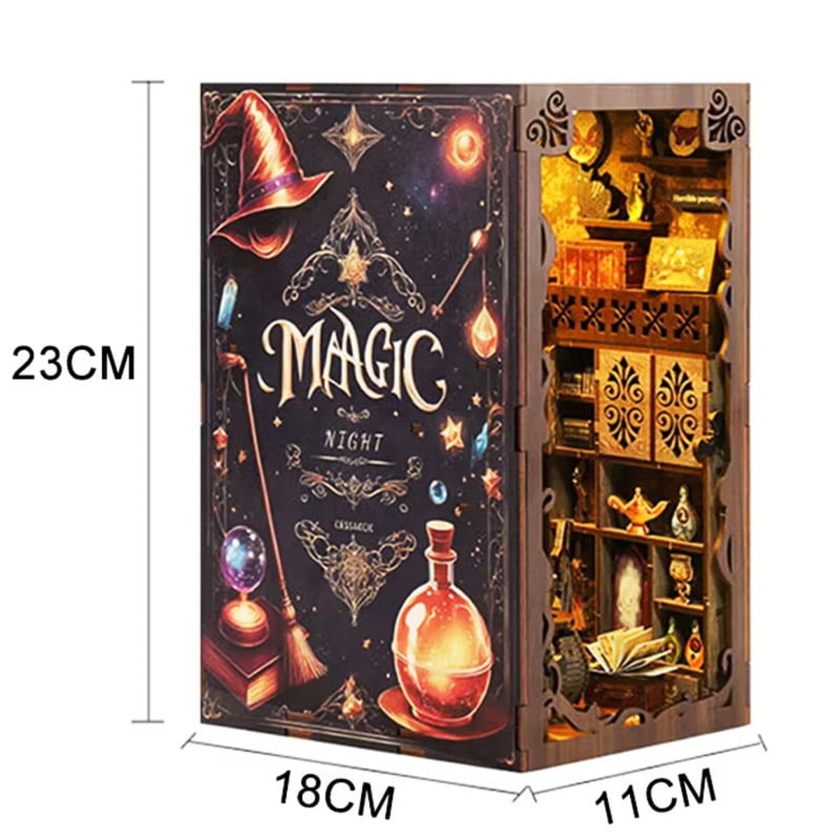 Miniaturowy domek Book Nook - Niezwykłe eliksiry