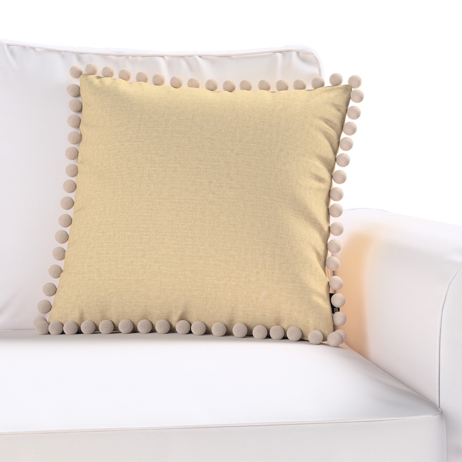 Poszewka Wera na poduszkę 45x45 piaskowy szenil