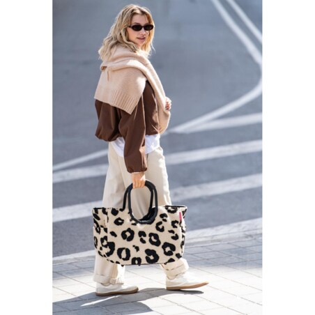 Torba LOOPSHOPPER L, teddy leo cream