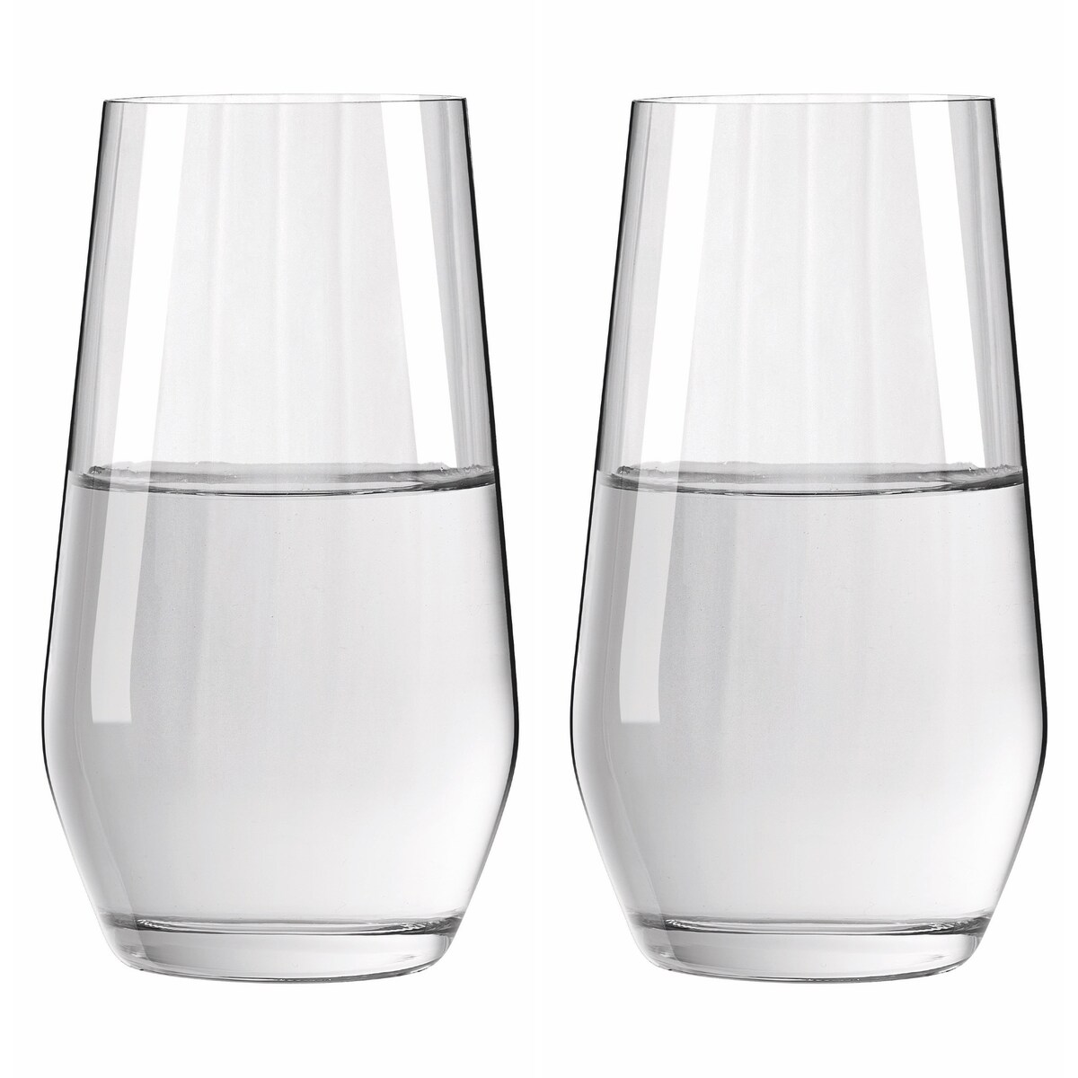 Ritzenhoff Sternschliff Lilly Zestaw 2 szt. Kryształowych Ryflowanych Szklanek do Wody Napojów nr 4
