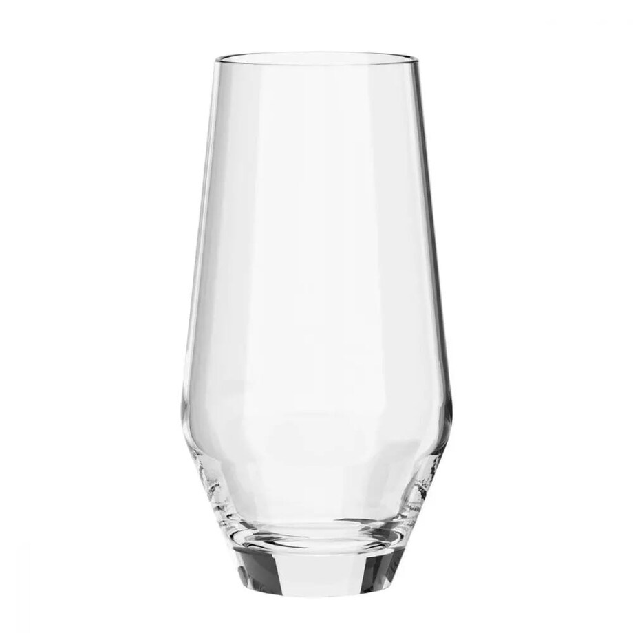 Szklanki Wysokie do Wody Soku Drinków Krosno Ray 6 szt 450 ml z Grubym Dnem