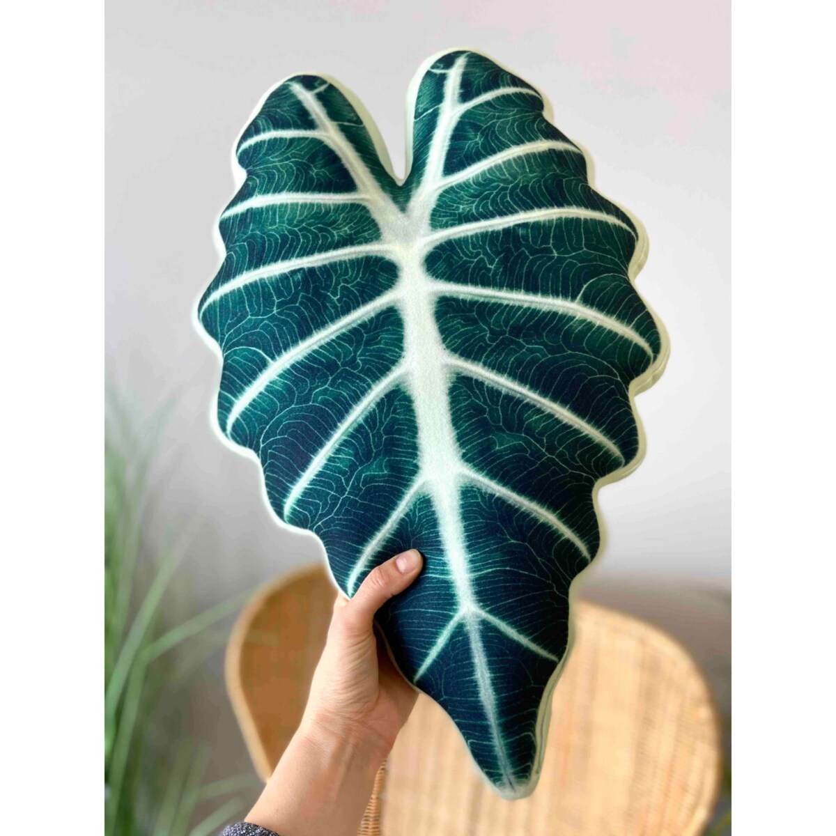 Poduszka Liść Alokazja Polly