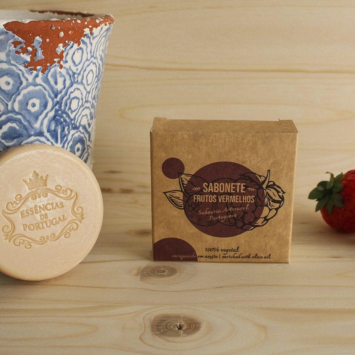 Mydło Essencias de Portugal czerwone owoce 50 g