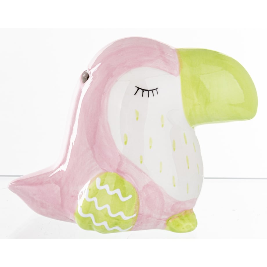 Skarbonka ceramiczna - 10x14x8,5 cm TUKAN