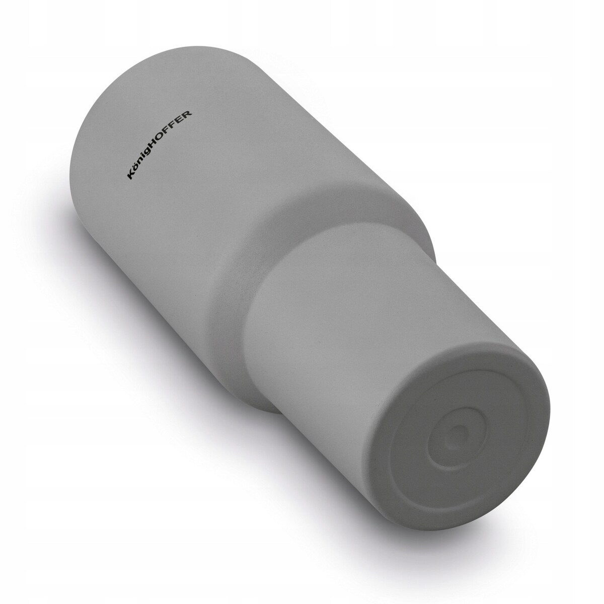 Kubek termiczny ze słomką 1200 ml na ciepłe zimne napoje kawę HERBATĘ szary