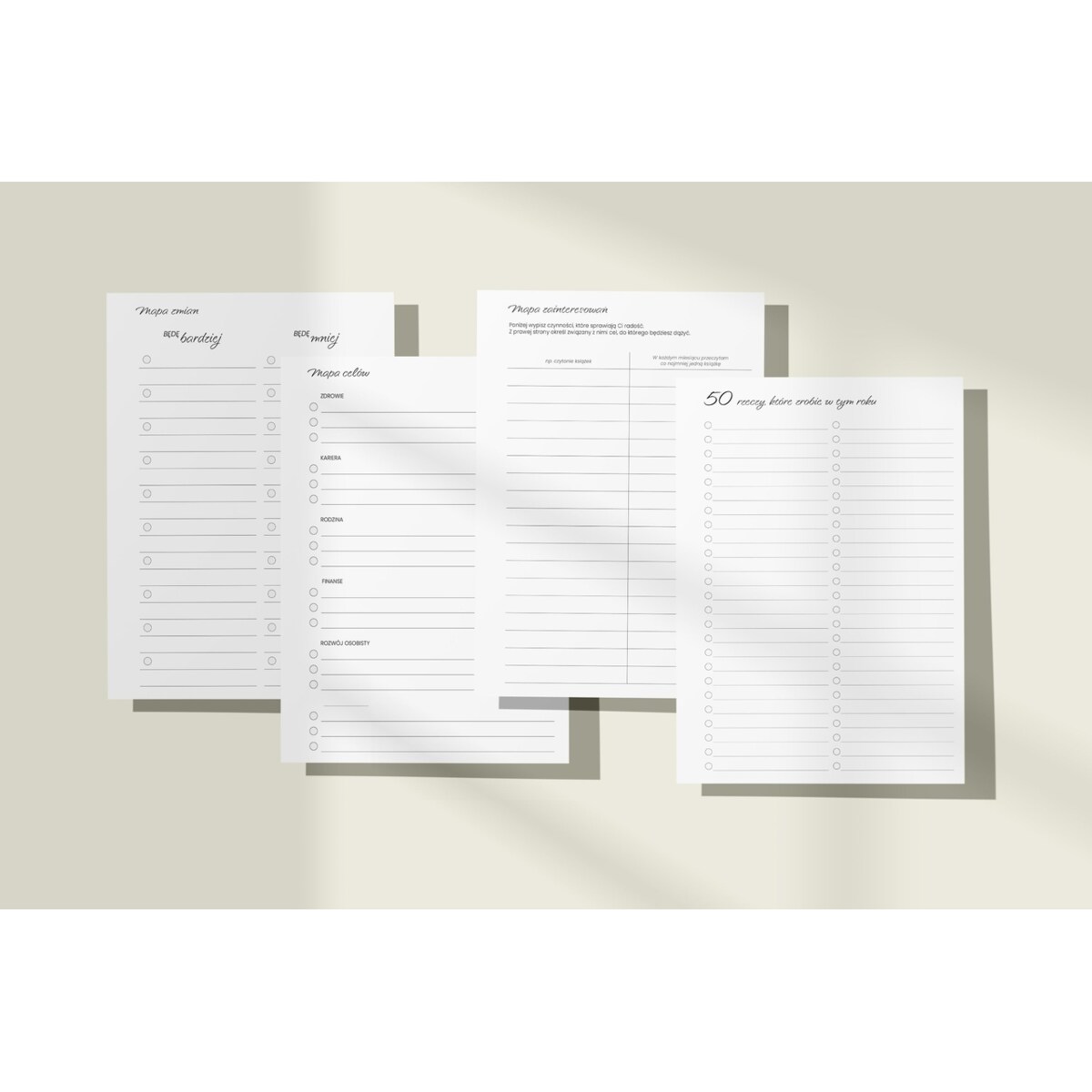 Wkład – Planner motywacyjny