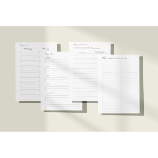 Wkład – Planner motywacyjny