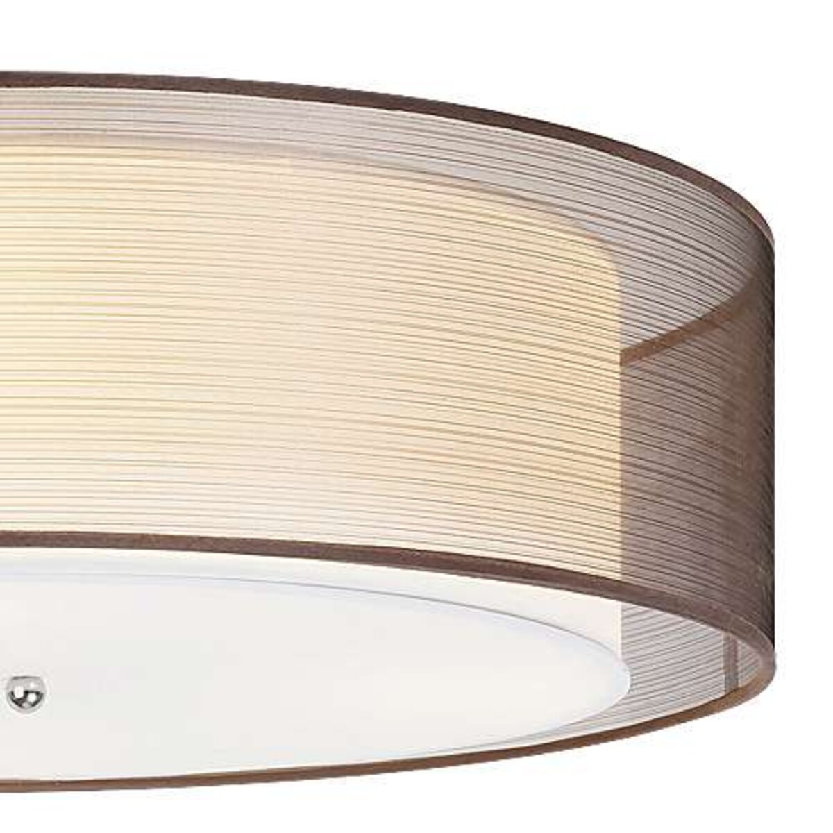 Plafon LAMPA sufitowa ANASTASIA 2634 Rabalux okrągła OPRAWA natynkowa brązowa