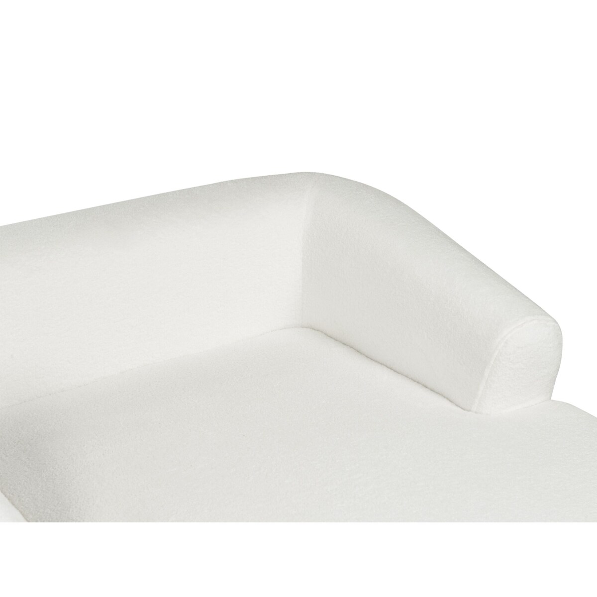 Narożnik boucle lewostronny biały SVANSELE