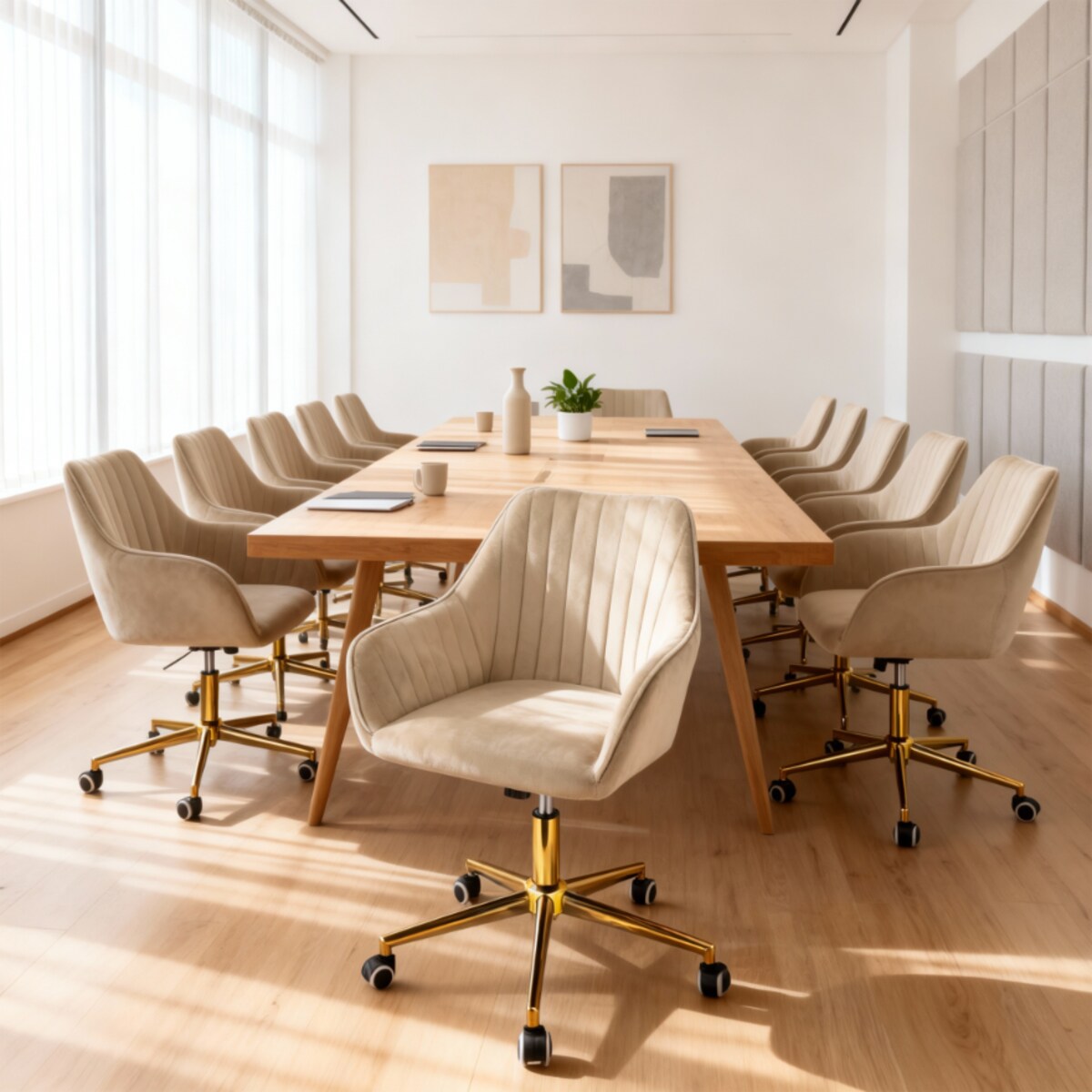 Eleganckie krzesło CORUM obrotowe biurowe do biura